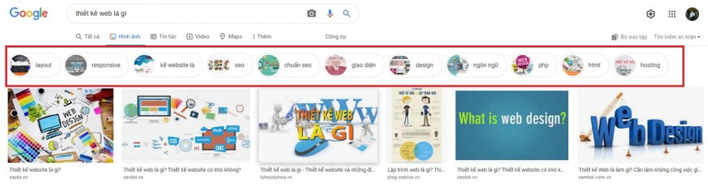 Search thiết kế web là gì 3