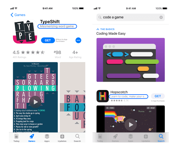 Các yếu tố xếp hạng trên App Store 2