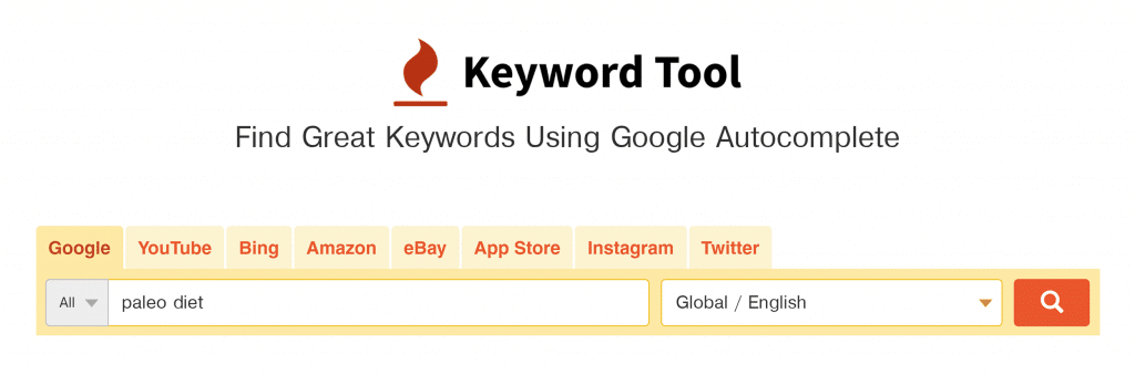 keyword tool
