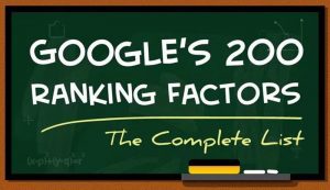 200 yếu tố xếp hạng Google