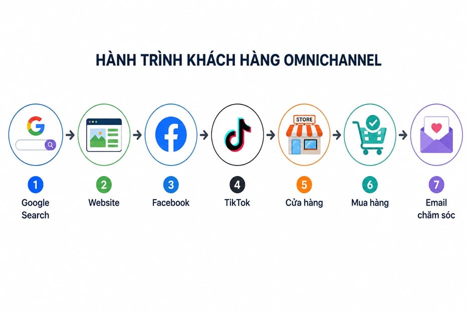 Hành trình khách hàng Omnichannel