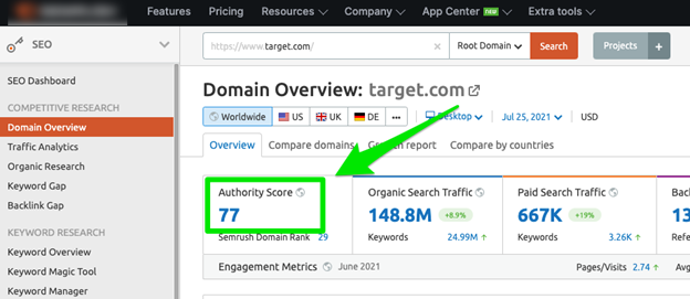 Domain Authority có phải là một yếu tố xếp hạng