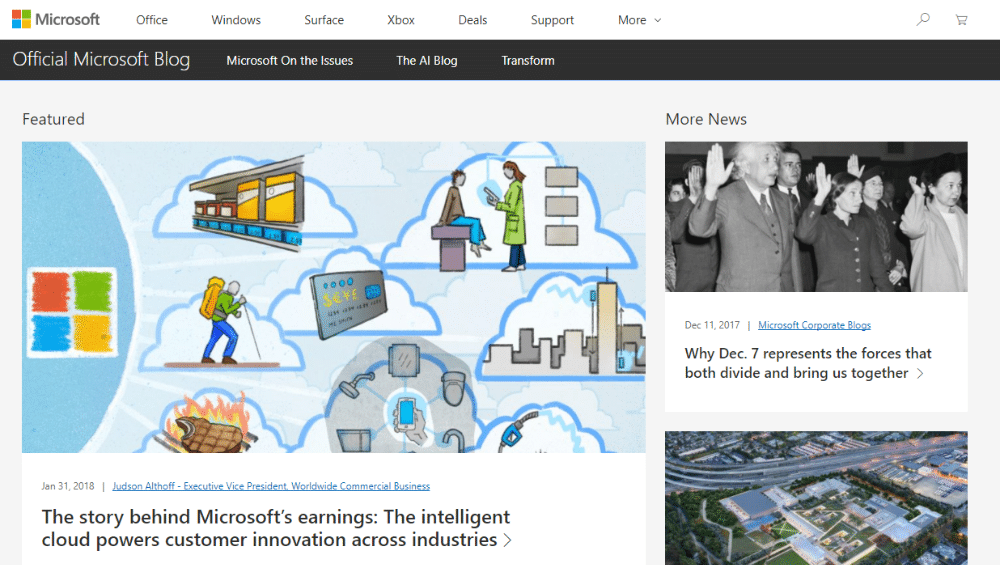 blog Microsoft