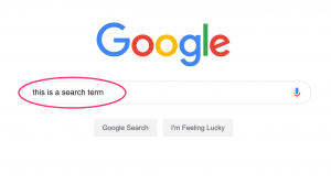 Cụm từ tìm kiếm là gì