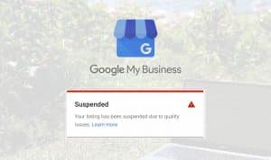Google Business Profile bị tạm ngưng