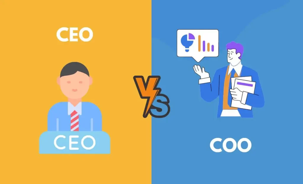 Sự khác biệt giữa COO và CEO