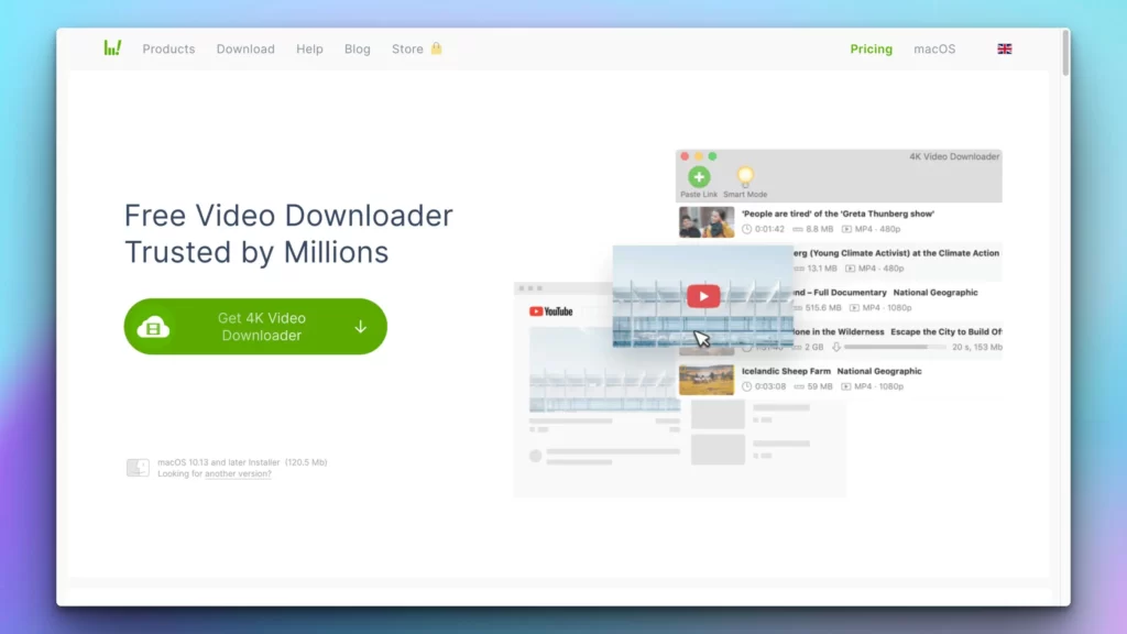 Ứng dụng tải video youtube 4kdownload