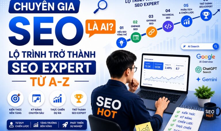 Chuyên gia SEO là ai? Lộ trình trở thành SEO Expert từ A-Z