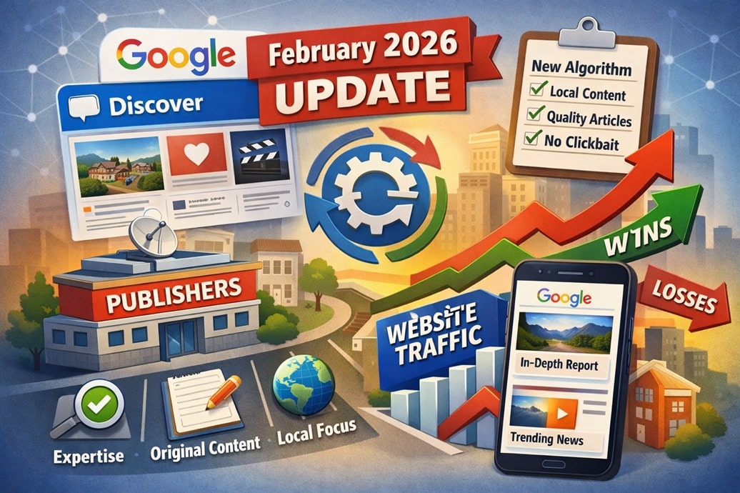 Google phát hành bản cập nhật cốt lõi Discover tháng 2 năm 2026