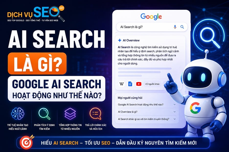 AI Search là gì? Google AI Search hoạt động như thế nào?
