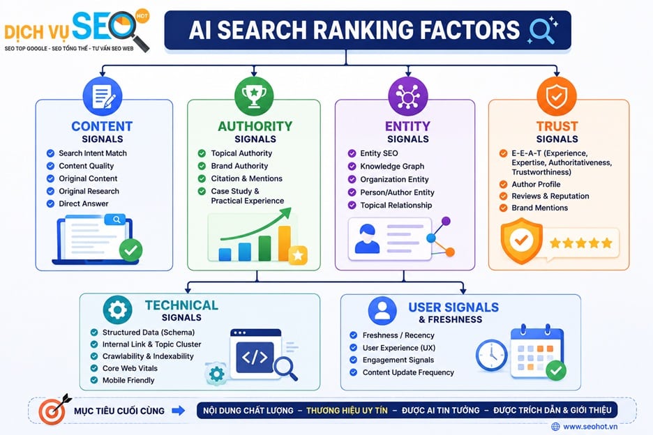 AI Search Ranking Factors