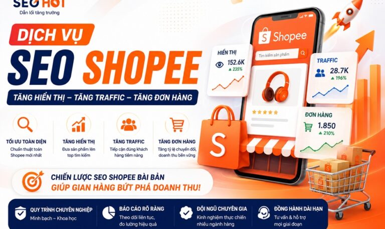 Dịch Vụ SEO Shopee - Đưa Sản Phẩm Lên Top Gia Tăng Đơn Hàng