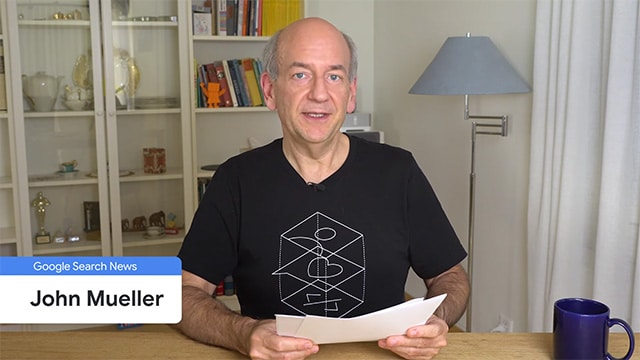 John Mueller - Chuyên gia Google Search Advocate