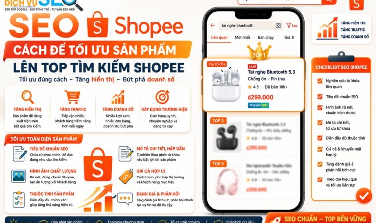 SEO Shopee: Cách để tối ưu sản phẩm lên Top tìm kiếm Shopee