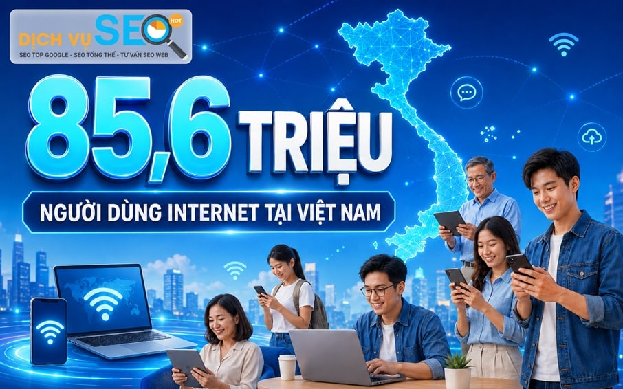 Việt Nam có 85,6 triệu người dùng Internet