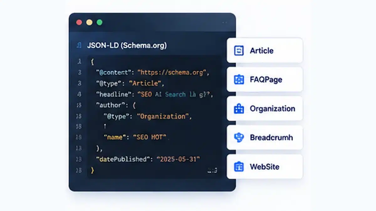 Technical SEO và Schema cho AI Search