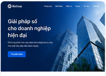 Thiết kế website doanh nghiệp chuyên nghiệp