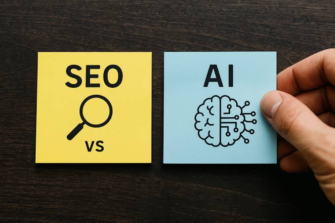 Minh họa dịch vụ SEO AI của SEO HOT