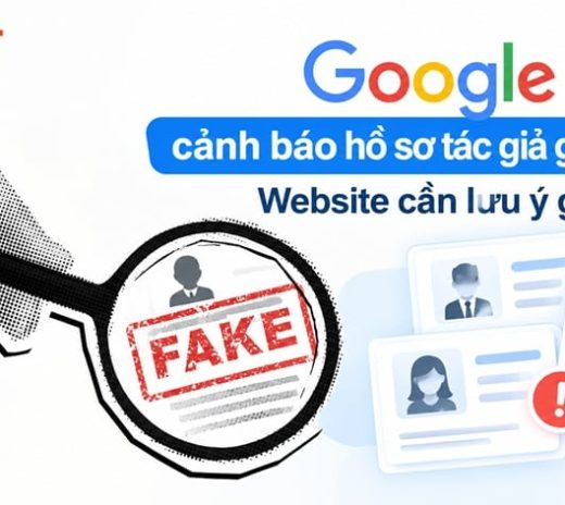 Google cảnh báo hồ sơ tác giả giả mạo: Website cần lưu ý gì?